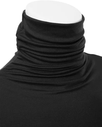 Vista 4 de Fashionolic - Suéter para mujer, de manga larga y cuello alto, ligero, sin botones (talla de la S a la 3X, fabricado en Estados Unidos)