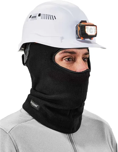 Vista 7 de Ergodyne N-Ferno 6821 - Máscara de esquí de invierno para pasamontañas forro polar térmico