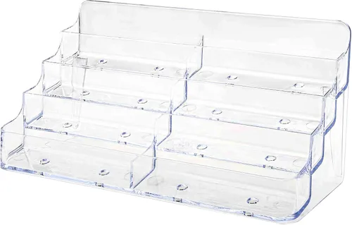 Vista 8 de deflect-o 70804 - Tarjetero de escritorio, capacidad para 400 tarjetas, color negro