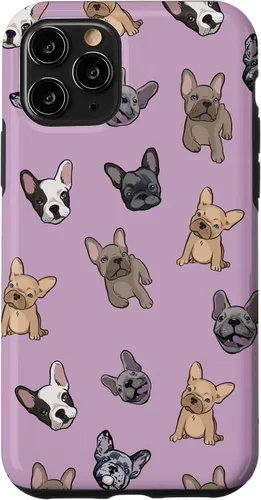 Vista 29 de Linda funda de teléfono Bulldog francés para iPhone 17