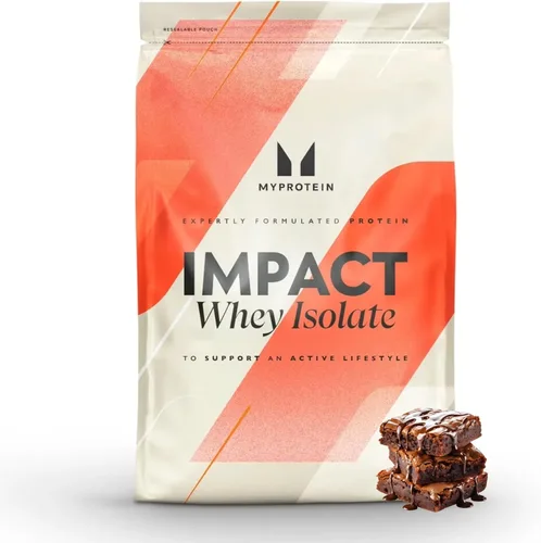 Vista 18 de Myprotein Impact aislado de proteína de suero, 1 kg (40 porciones) Vainilla helado, 22g de proteína, 3.5g de glutamina y 4.5g de BCAA por porción