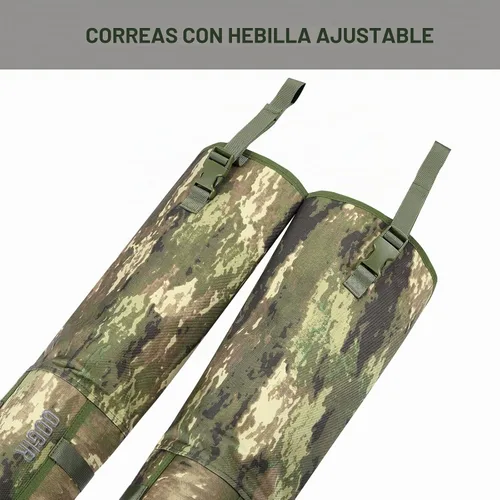 Vista 2 de LUCKY CLOVER Polainas de protección total contra serpientes: Polainas impermeables a prueba de serpientes, Polainas de caza duraderas a prueba