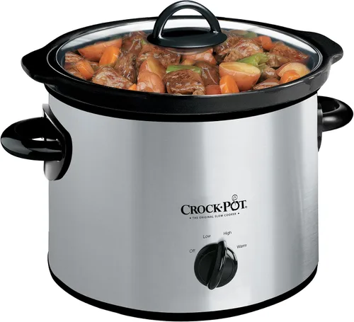 Vista 8 de Crock Pot. Olla de cocción lenta manual, Negro