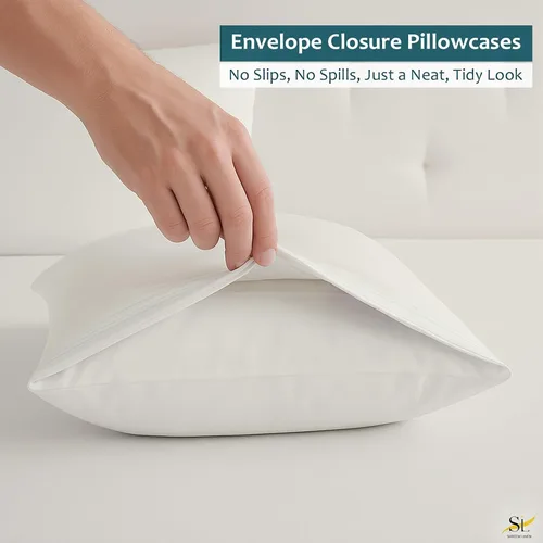 Vista 6 de Shreem Linen Juego de sábanas de microfibra de lujo de 4 piezas, bolsillo profundo para hasta 10 pulgadas, suave, resistente a las arrugas