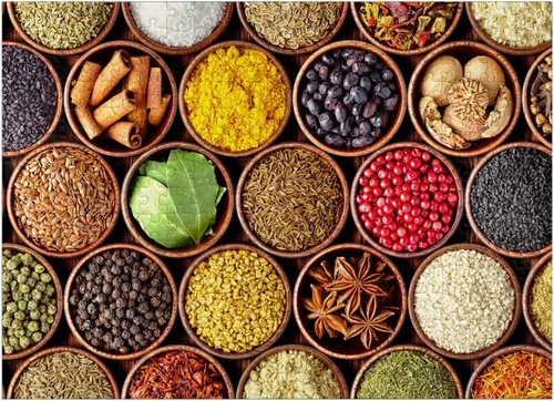 Vista 7 de MyPuzzle Spices in Round Bowls - Rompecabezas de 100 piezas prémium para adultos