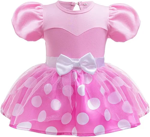 Vista 20 de Disfraz de princesa de Belle Sofía Blancanieves para niñas pequeñas, disfraz de princesa, Navidad, Halloween, mameluco con diadema