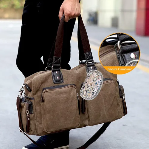Vista 6 de Fintie Funda para lentes de sol con mosquetón, carcasa rígida a prueba de golpes, funda para gafas deportivas con cremallera de viaje