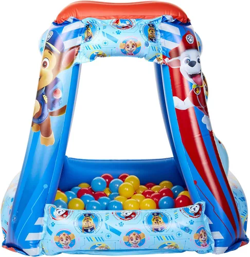 Vista 4 de Paw Patrol Pozo de pelotas para niños con 20 pelotas