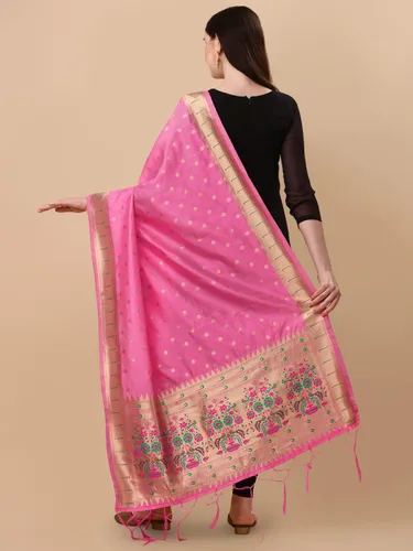 Vista 3 de Estampado Animal Seda Hani Dupatta