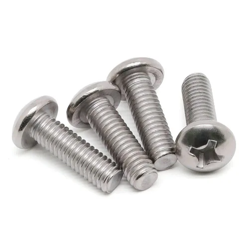 Vista 5 de Tornillos de máquina de cabeza plana de 5/16-18 x 1", rosca completa, acero inoxidable 304 18-8, paquete de 10