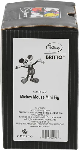 Vista 4 de Enesco Disney by Britto - Figura miniatura de Mickey Mouse, 3.25 pulgadas, multicolor