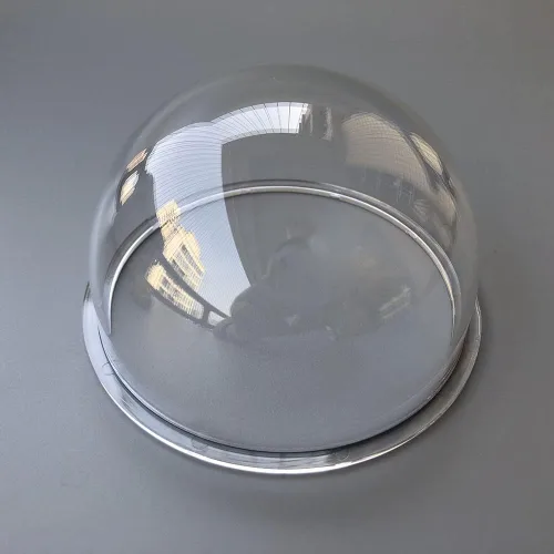 Vista 8 de Cubierta de Domo Transparente de Policarbonato PC Impermeable para Exteriores de 4.3 Pulgadas - Carcasa Protectora Óptica Redonda Transparente