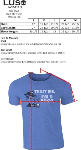 Vista 2 de Trust Me, I'm A Pilot Camiseta