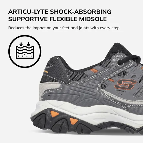 Vista 4 de Skechers Zapatillas de moda Afterburn M. Fit para hombre
