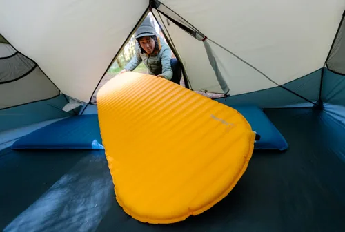 Vista 7 de Therm-a-Rest Trail Prolite - Colchoneta de dormir ligera autoinflable para mochilero, tamaño grande