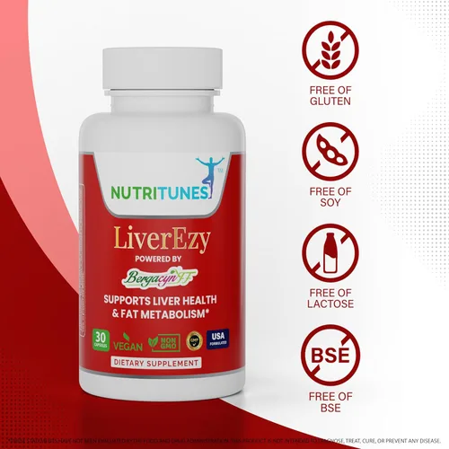 Vista 3 de LiverEzy Suplemento de Apoyo Hepático - 30 Cápsulas