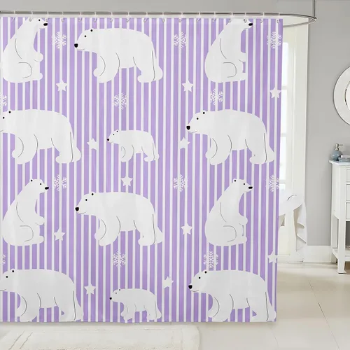 Vista 15 de Castle Fairy Cortina de ducha geométrica bohemia tribal exótica para baño, juego de cortina de ducha para niños y adultos, cortina de baño retro