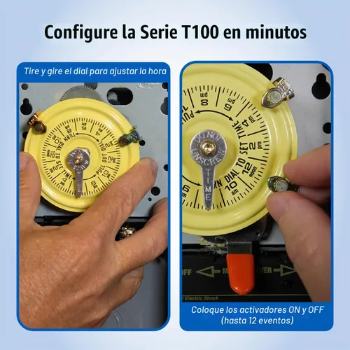 Vista 5 de Temporizador de marcación de 24 horas Intermatic T101