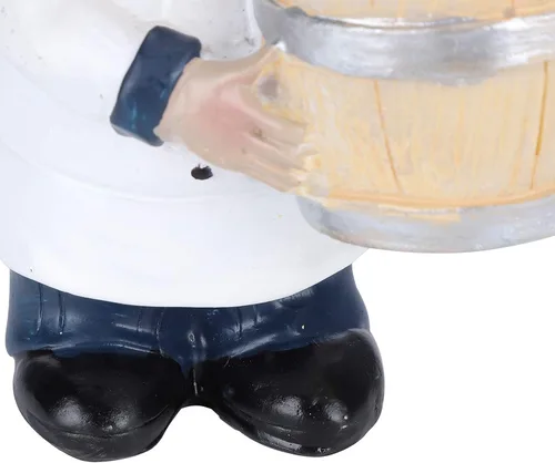Vista 7 de Figura de chef, hermoso y práctico soporte para palillos de dientes, para encimera de cocina