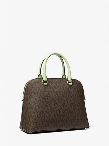 Vista 3 de Michael Kors Cindy - Bolso de cuero y logotipo mediano