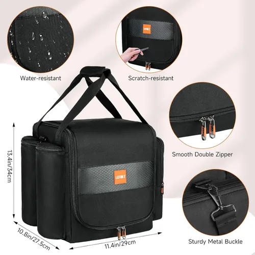 Vista 6 de Funda de transporte para viaje compatible con JBL Partybox Encore Essential