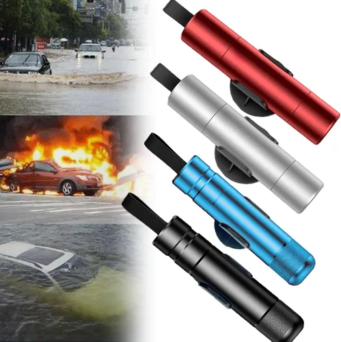 Vista 5 de Safehammer, rompecristales Safehammer, martillo seguro para martillo, martillo de vidrio seguro bajo el agua, martillo de seguridad para autos