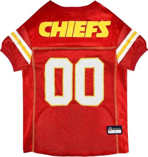 Vista 18 de Camiseta de los Arizona Cardinals de la NFL para Perro - Talla X-Small, Disfraz de Jersey de Fútbol para Perros y Gatos
