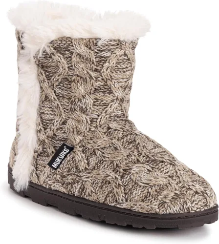 Vista 12 de MUK LUKS Cheyenne para mujer Marrón/Caramelo