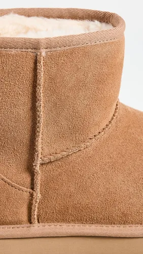 Vista 4 de UGG Botas clásicas con plataforma para mujer, mini