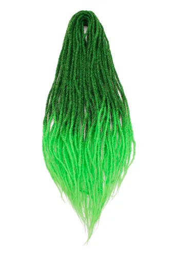 Vista 24 de 20 hebras de 24 pulgadas, extensiones de rastas color burdeos, rastas de cabello de ganchillo para mujer, hechas a mano, suaves, trenzas de cabello