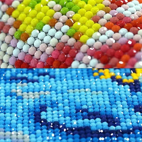 Vista 4 de Kits de pintura de diamantes personalizables, taladro completo para adultos, pintura de diamantes personalizada, foto personalizada, personaliza tu
