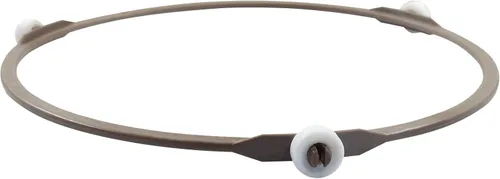 Vista 5 de 1 anillo giratorio para microondas, piezas de repuesto de rodillo de bandeja, soporte de bandeja de placa de vidrio, anillo giratorio para horno