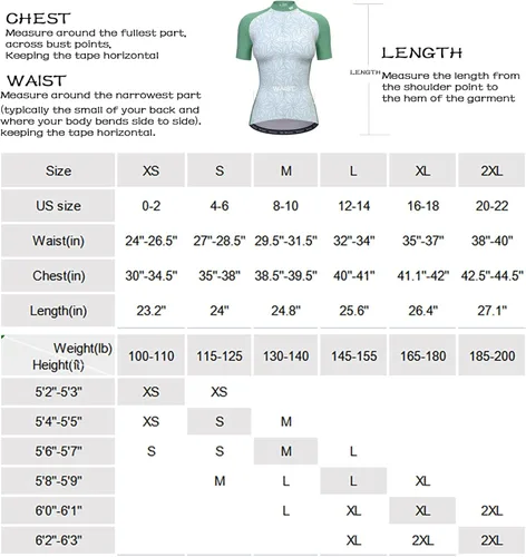 Vista 5 de Wulibike Camiseta de ciclismo para mujer, manga corta, camisetas de bicicleta para mujer, camiseta de ciclismo con tres bolsillos
