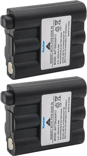 Vista 4 de Kastar Paquete de 1 batería recargable de hidruro metálico de níquel compatible con Midland BATT-5RX AVP17 y Midland GXT-745 GXT745 GXT-800 GX-T808