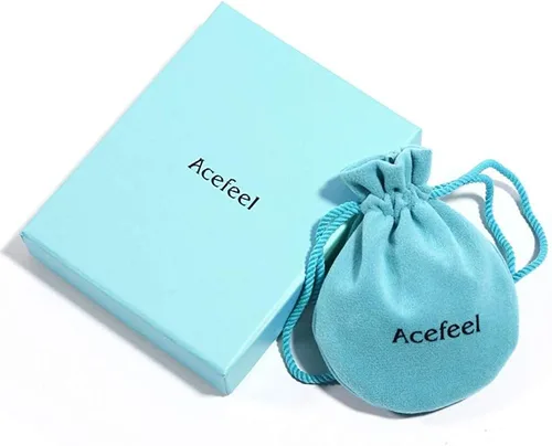 Vista 6 de Acefeel Anillos de perlas de cóctel de moda para mujer, anillo de declaración de joyería R103, Oro blanco Aleación de cobre, Perla sintética