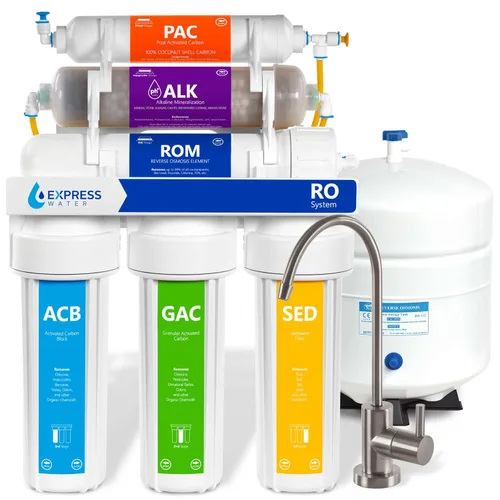 Vista 12 de Express Water Kit de actualización de filtro para ósmosis inversa y sistema de filtración de agua debajo del fregadero. Añade una nueva etapa