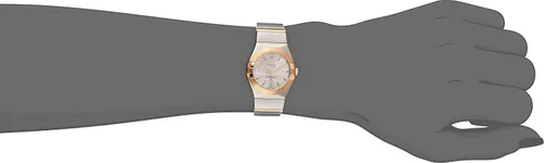 Vista 2 de Omega 123.20.27.60.02.001 Constelación reloj de acero inoxidable y oro de 18 quilates