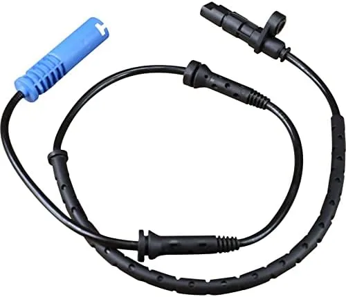 Vista 2 de AIP Electronics Sensor de velocidad de rueda de freno antibloqueo ABS compatible con BMW 1997-2003 pasajero trasero derecho OEM compatible con ABS97
