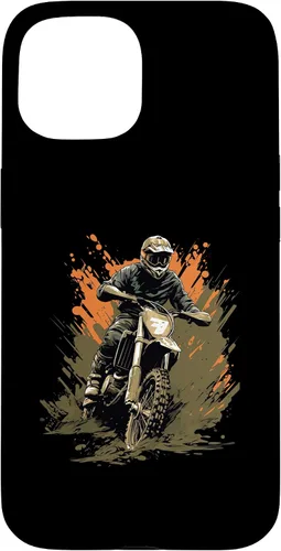 Vista 6 de Dirt Bike Camouflage Motocross Bikes for Boys Case for iPhone 16