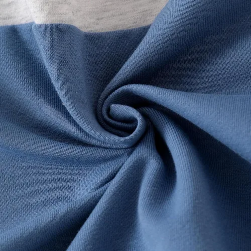 Vista 82 de Ropa de otoño e invierno para bebé, trajes de niño pequeño, sudadera de manga larga, sudadera de retazos y pantalones, 2 piezas, 12 meses a 5 años