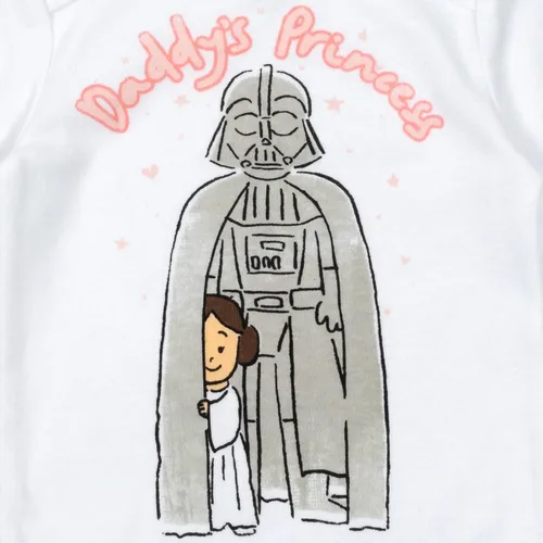 Vista 5 de Star Wars The Mandalorian Baby Grogu - Body de manga larga (3 unidades)