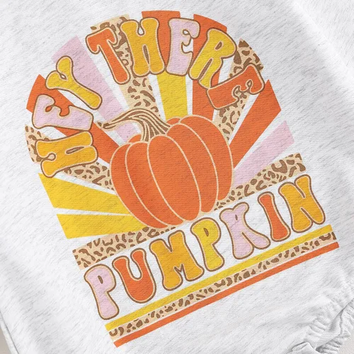 Vista 34 de Ropa de Halloween para bebé niña, sudadera con estampado de calabaza, mameluco de burbujas, lindo traje de Acción de Gracias de otoño