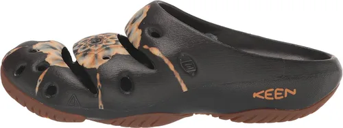 Vista 8 de KEEN Zuecos ligeros y cómodos de Yogui para hombre, Atms Zebra Star
