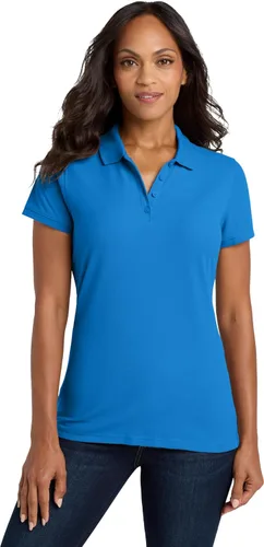 Vista 21 de Port Authority Polo Core Classic Piqué para mujer gris gusty
