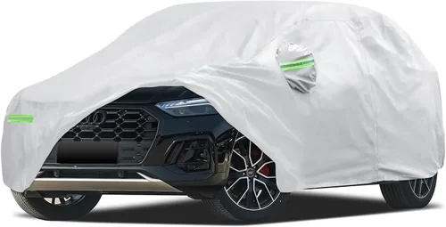 Vista 71 de Migaven Car Cover Custom Fit for Jeep Wrangler 2 Door 1987-2026 JK JL CJ YJ TJ, Waterproof Rain Sun Protection with Door Zipper & Inner Cotton