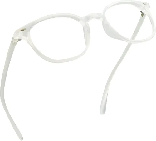 Vista 11 de LifeArt Gafas de bloqueo de luz azul, antifatiga ocular, gafas de lectura para computadora, gafas
