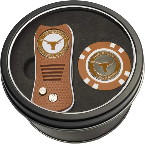 Vista 10 de Team Golf NCAA - Juego de regalo de lata unisex para adultos con herramienta Switchfix Divot y chip de golf