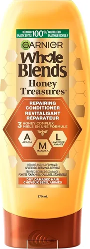 Vista 17 de Garnier Whole Blends Honey Treasures - Acondicionador reparador, para cabello seco y dañado, 3 onzas líquidas (tamaño de viaje), 1 unidad