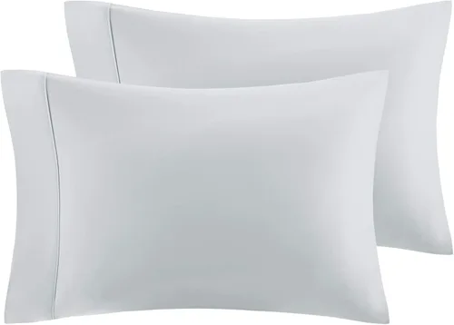 Vista 19 de Comfort Spaces Juego de sábanas de 100% rayón (de bambú), transpirable, con bolsillo profundo de 15 pulgadas, para todas las estaciones, juego