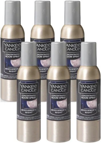Vista 24 de Yankee Candle Ambientador Concentrado en Aerosol para Habitaciones, Eliminador de Olores para el Hogar, Baño, Manzana y Calabaza, 1.5 Oz